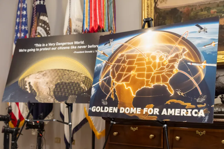 Trump Unveils $175 Billion ‘Golden Dome’ Missile Defense Shield with Space-Based Lasers