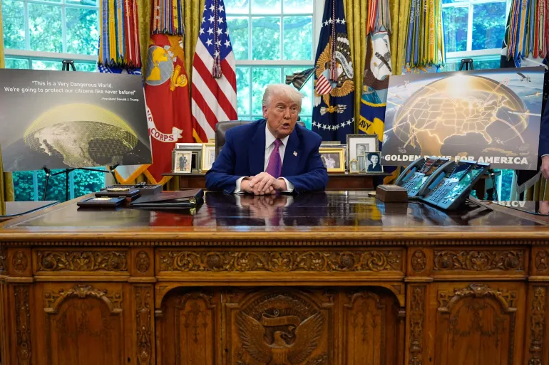 Trump Unveils $175 Billion ‘Golden Dome’ Missile Defense Shield with Space-Based Lasers