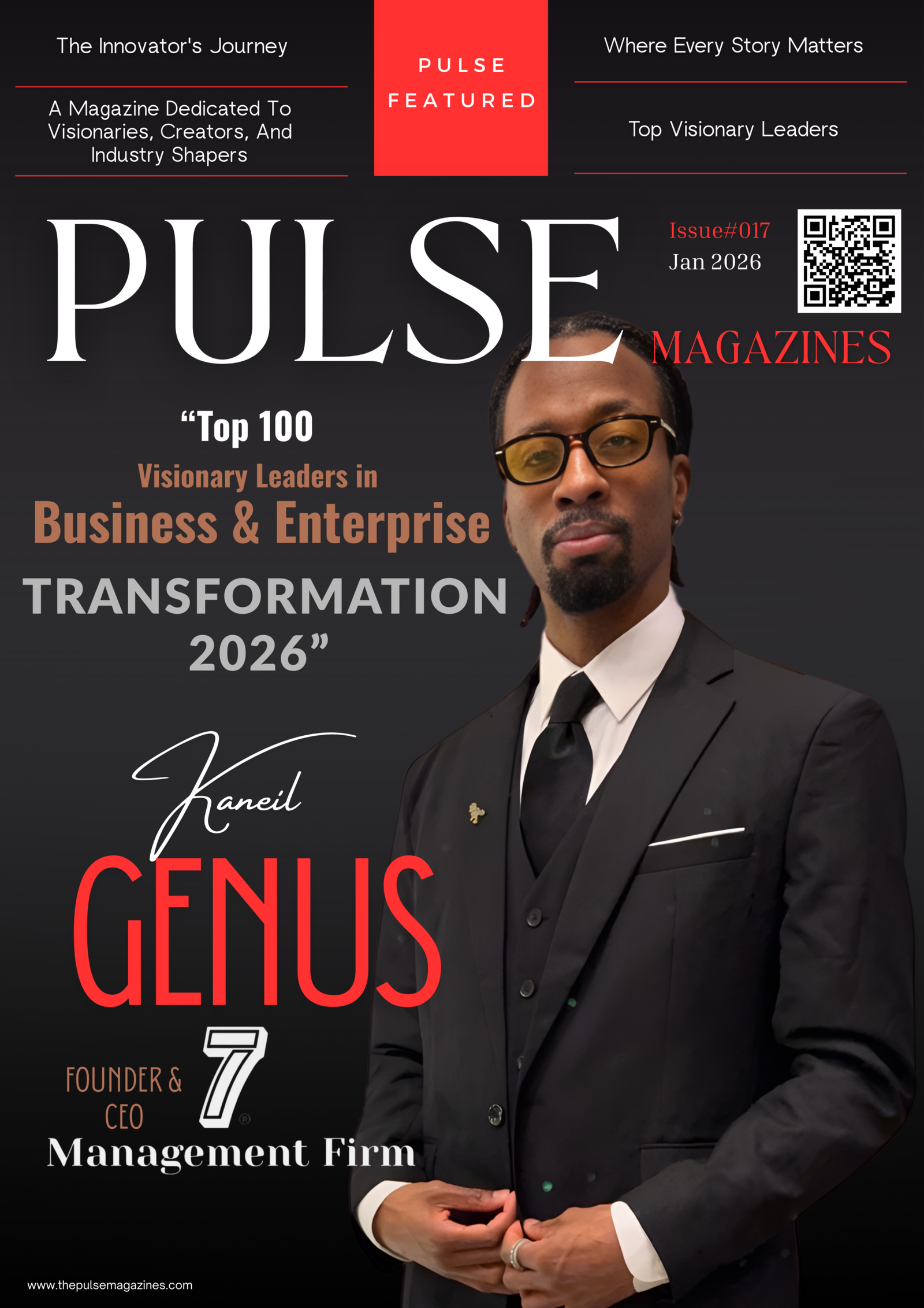 Top 100 Visionary Leaders in Business & Enterprise Transformation 2026