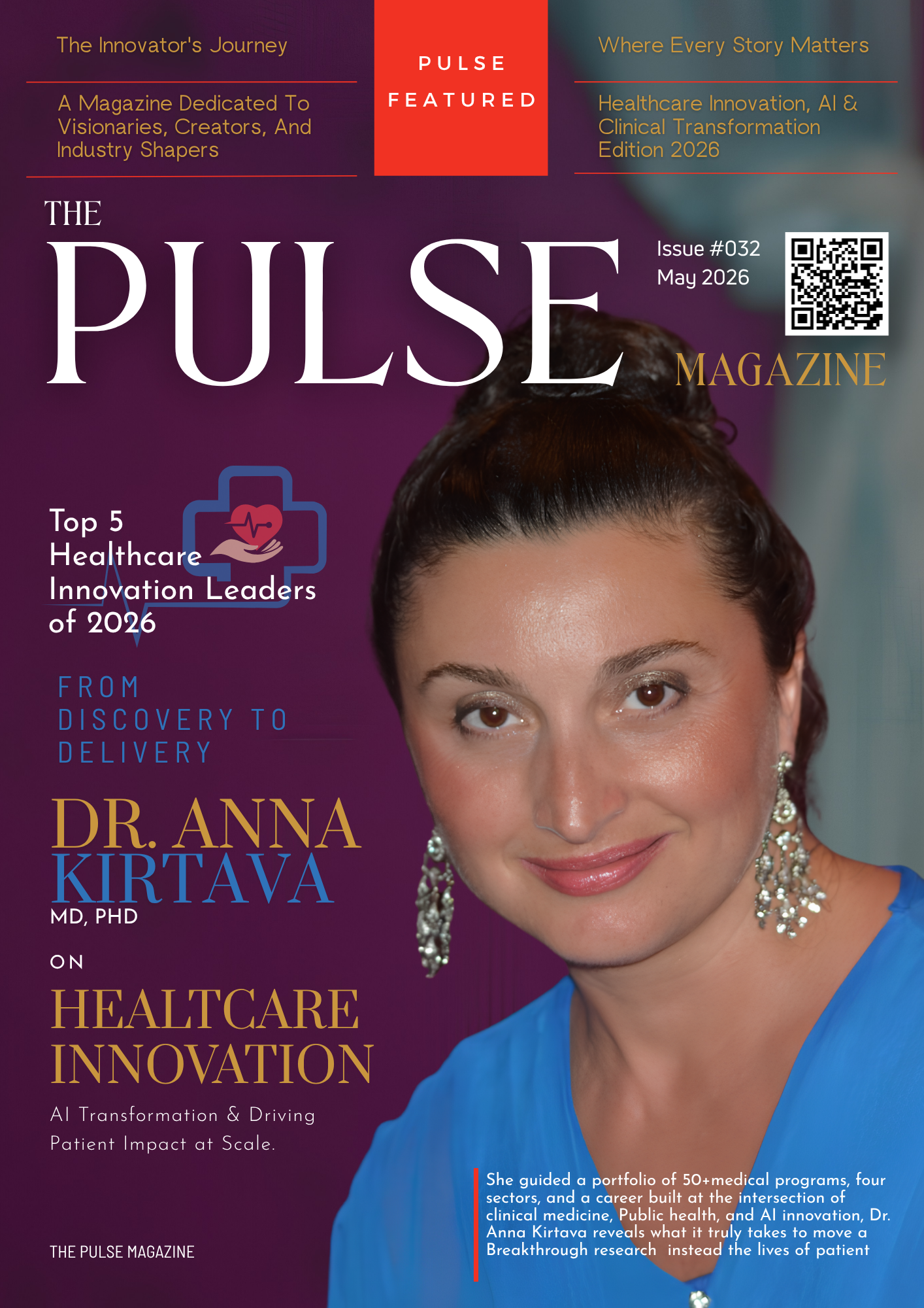 Dr. Anna Kirtava MD, PhD: Bridging AI, Global Health & Clinical Innovation | The Pulse